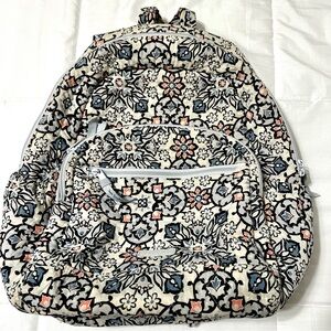 Vera Bradley Floral Essentials Lisbon Pattern Backpack | Travel Bag